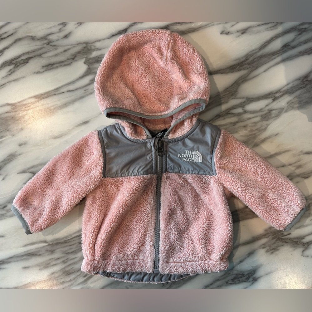 The North Face Baby Girl Oso Fleece Hoodie - Picture 3 of 10